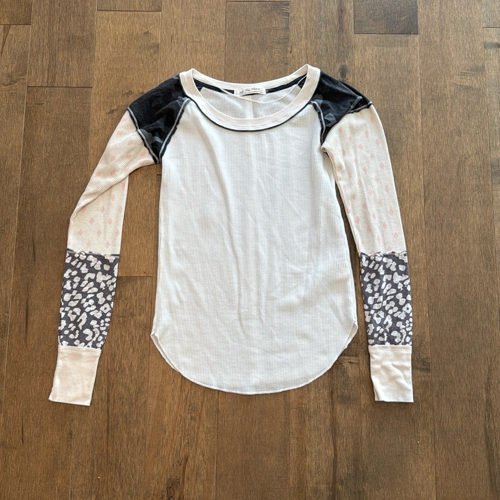 Free People long sleeve shirt